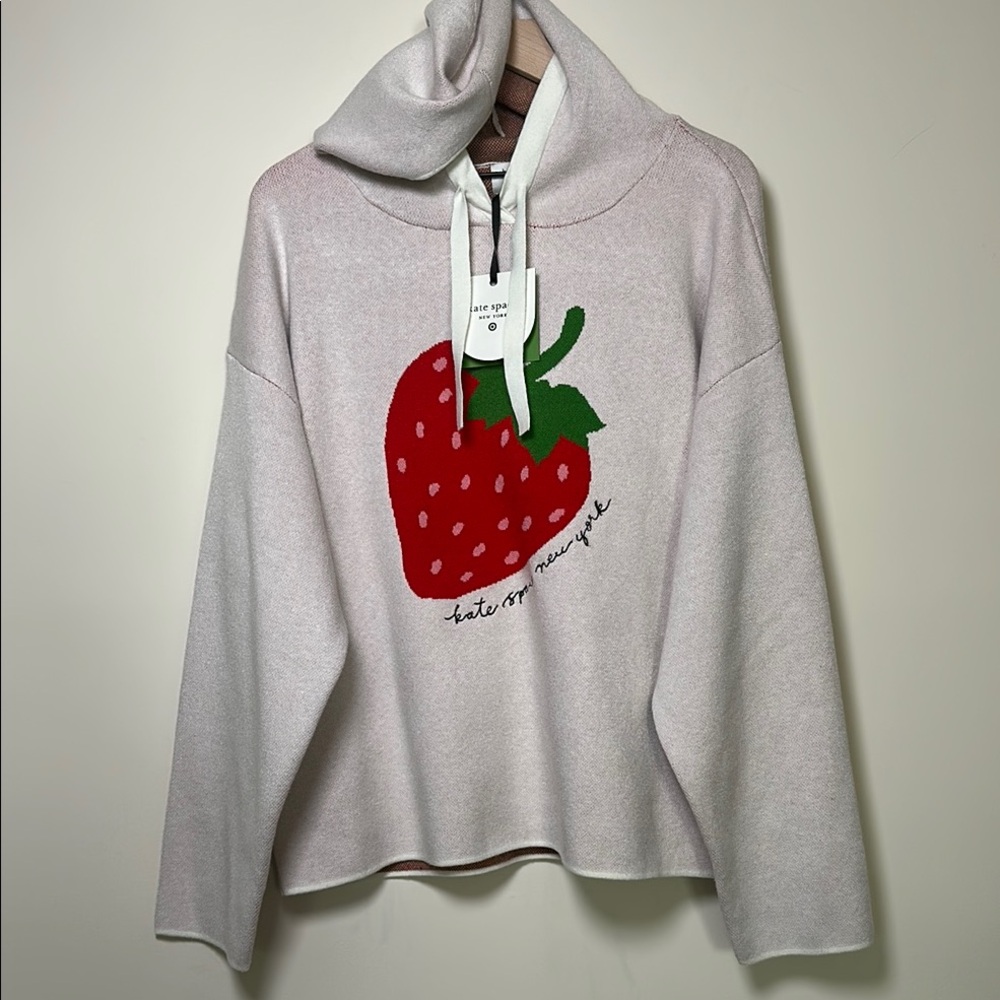 Kate Spade Women's Strawberry Hooded Sweatshirt - Kate Spade New York x Target